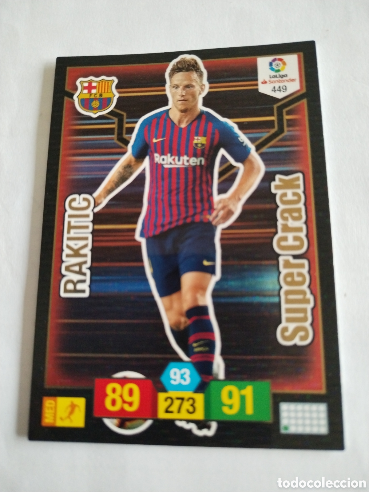 Trading Cards: Card adrenalyn XL panini 2018-19 F.C.Barcelona Rakitlc Super Crack