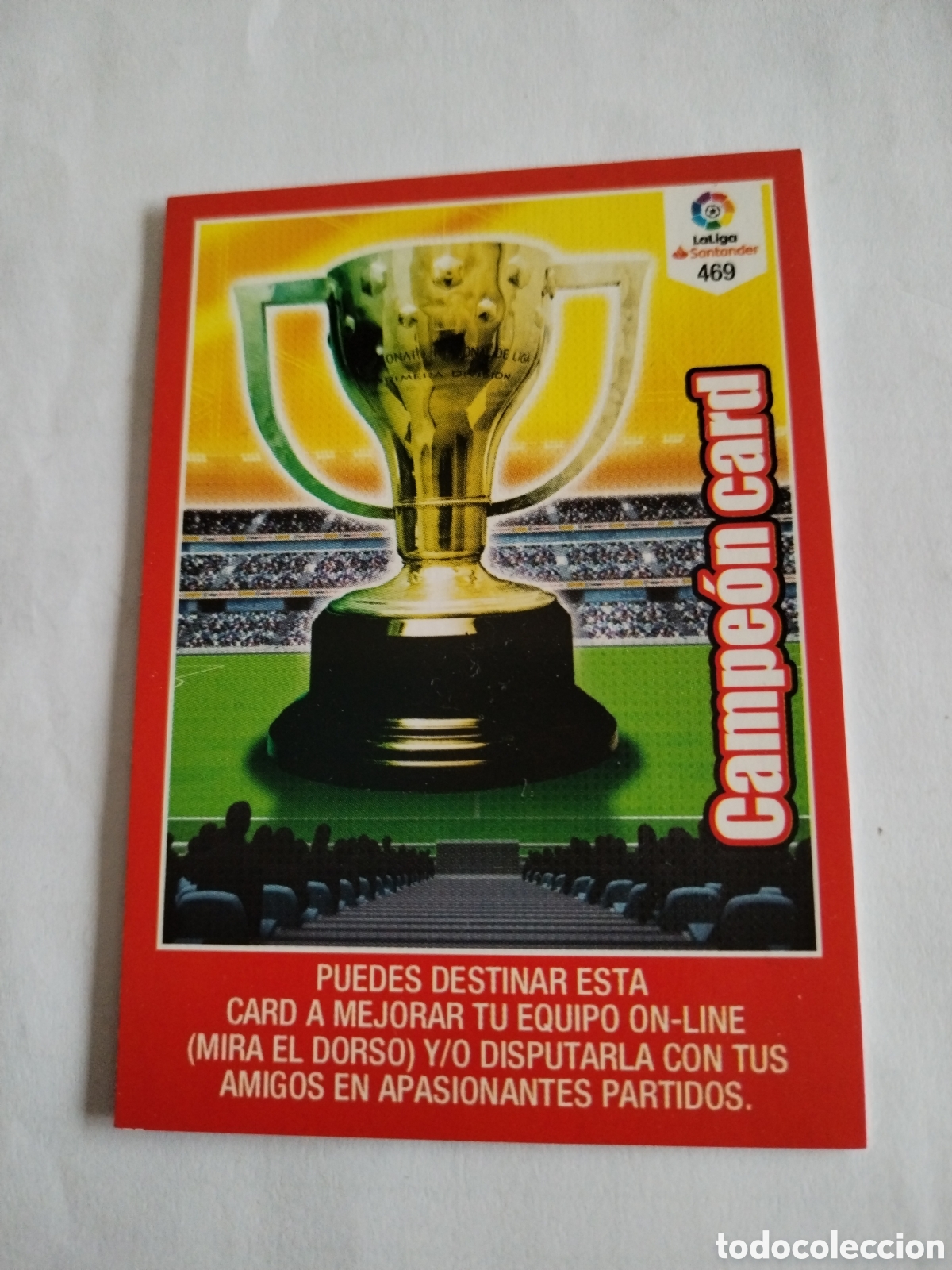 Trading Cards: Card campe&oacute;n adrenalyn XL panini 2018-19
