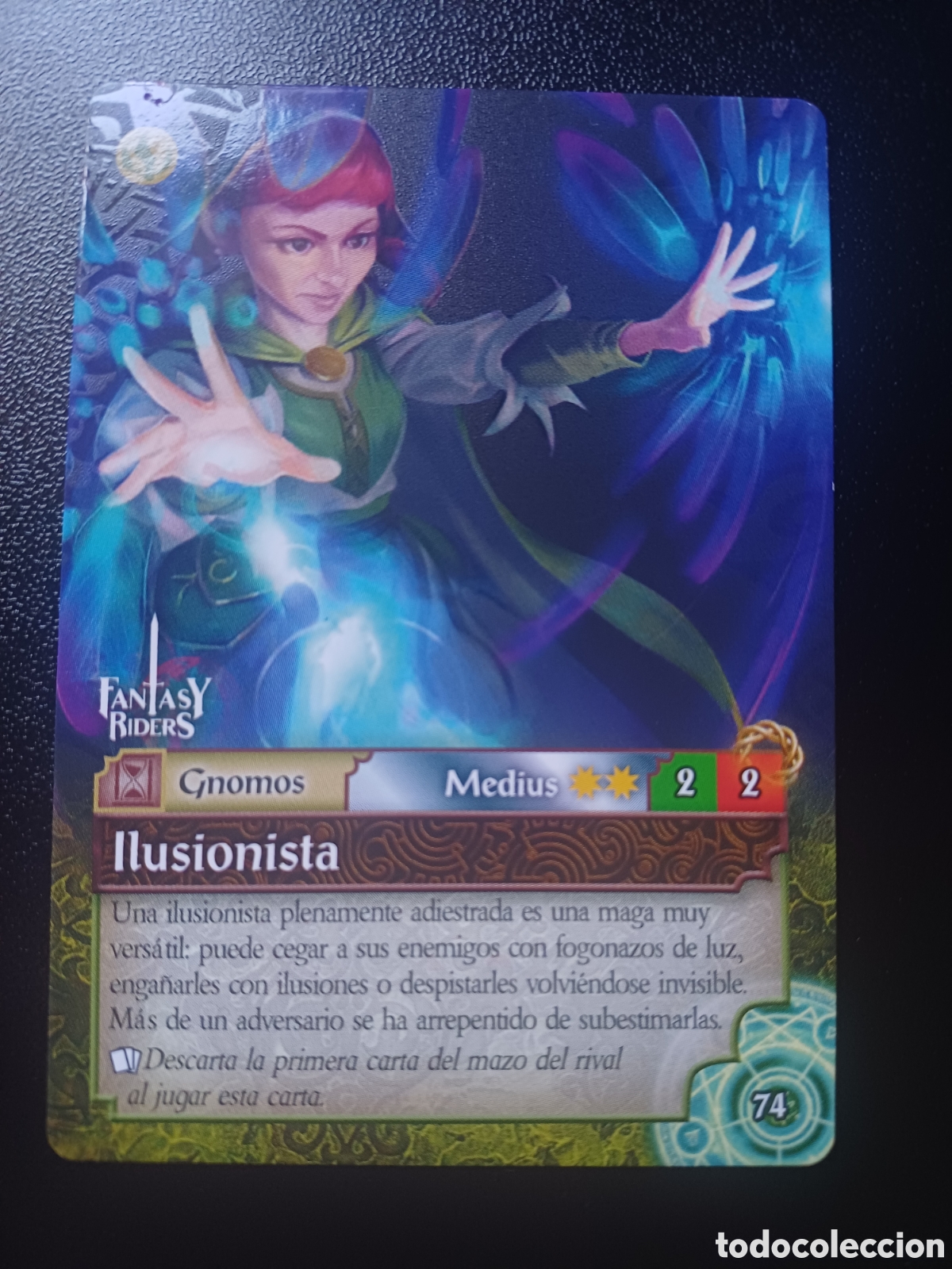 Trading Cards: #074 ILUSIONISTA PANINI FANTASY RIDERS LA INVASION DE LOS GIGANTES 2019