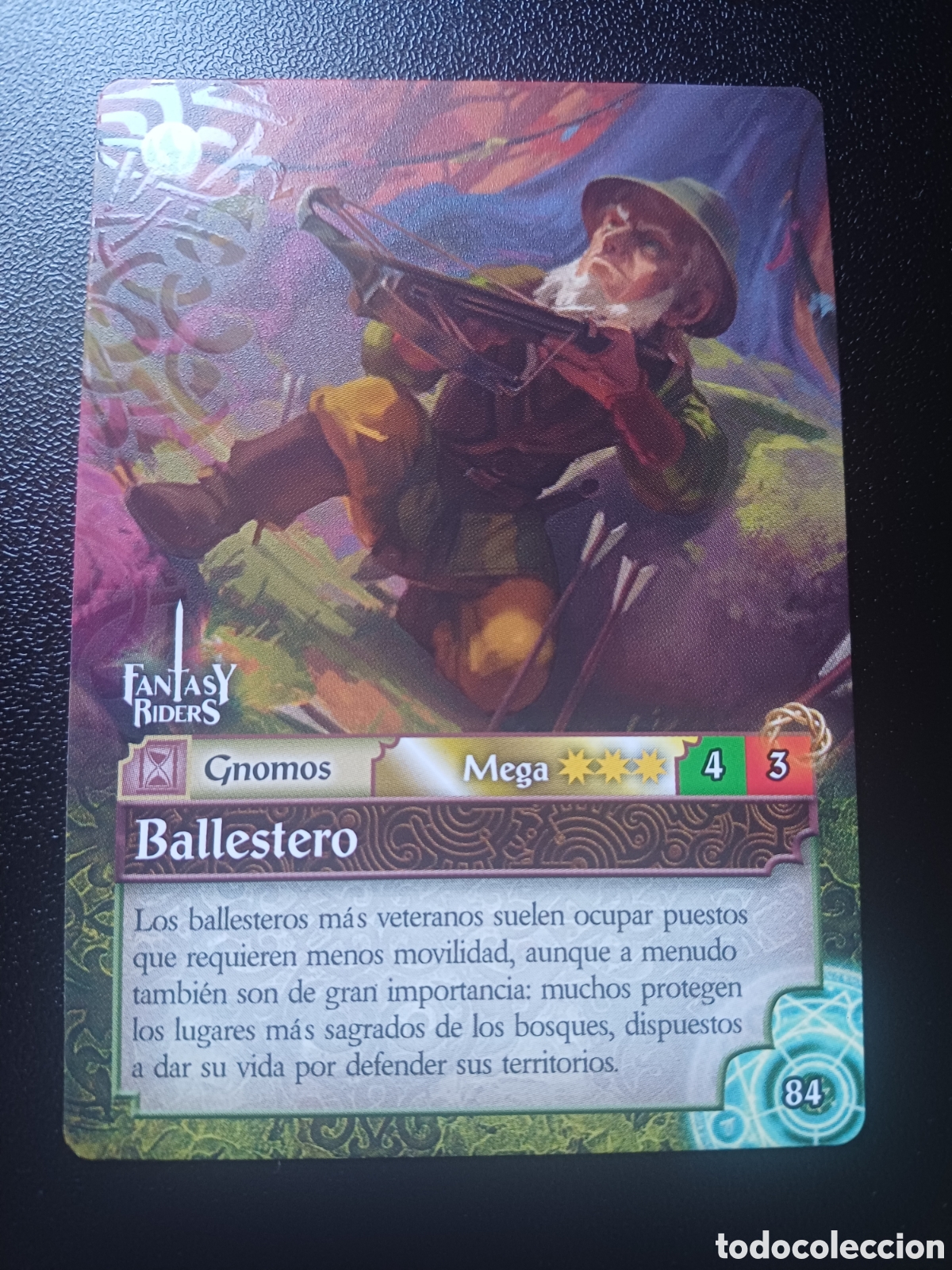 Trading Cards: #84 BALLESTERO MEGA PANINI FANTASY RIDERS LA INVASION DE LOS GIGANTES 2019