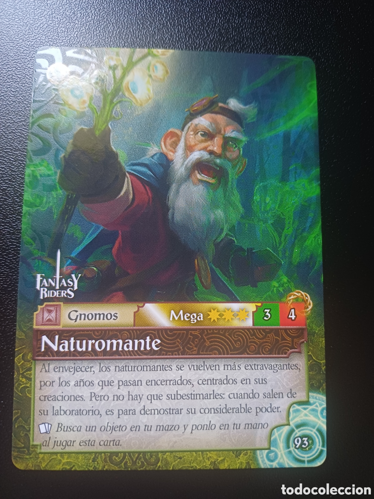 Cartas Colecion&aacute;veis: #093 NATUROMANTE MEGA PANINI FANTASY RIDERS LA INVASION DE LOS GIGANTES 2019