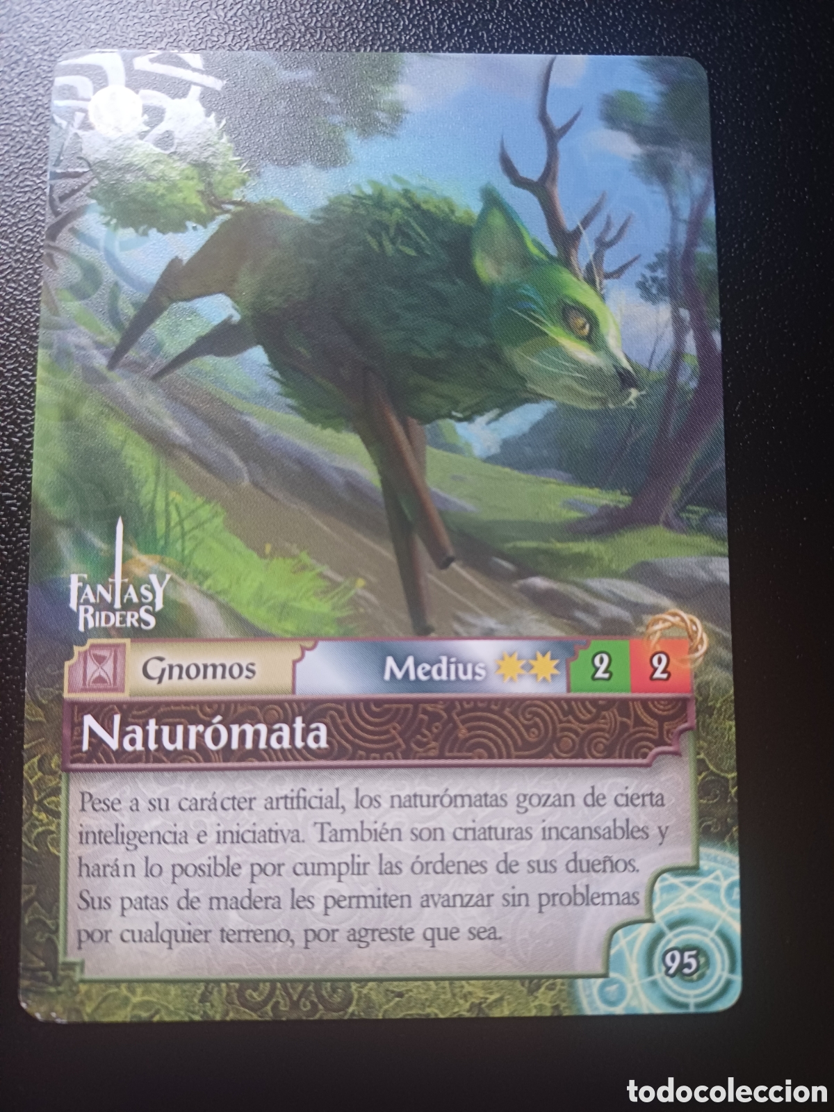 Cartas Colecion&aacute;veis: #095 NATUROMATA MEDIUS PANINI FANTASY RIDERS LA INVASION DE LOS GIGANTES 2019