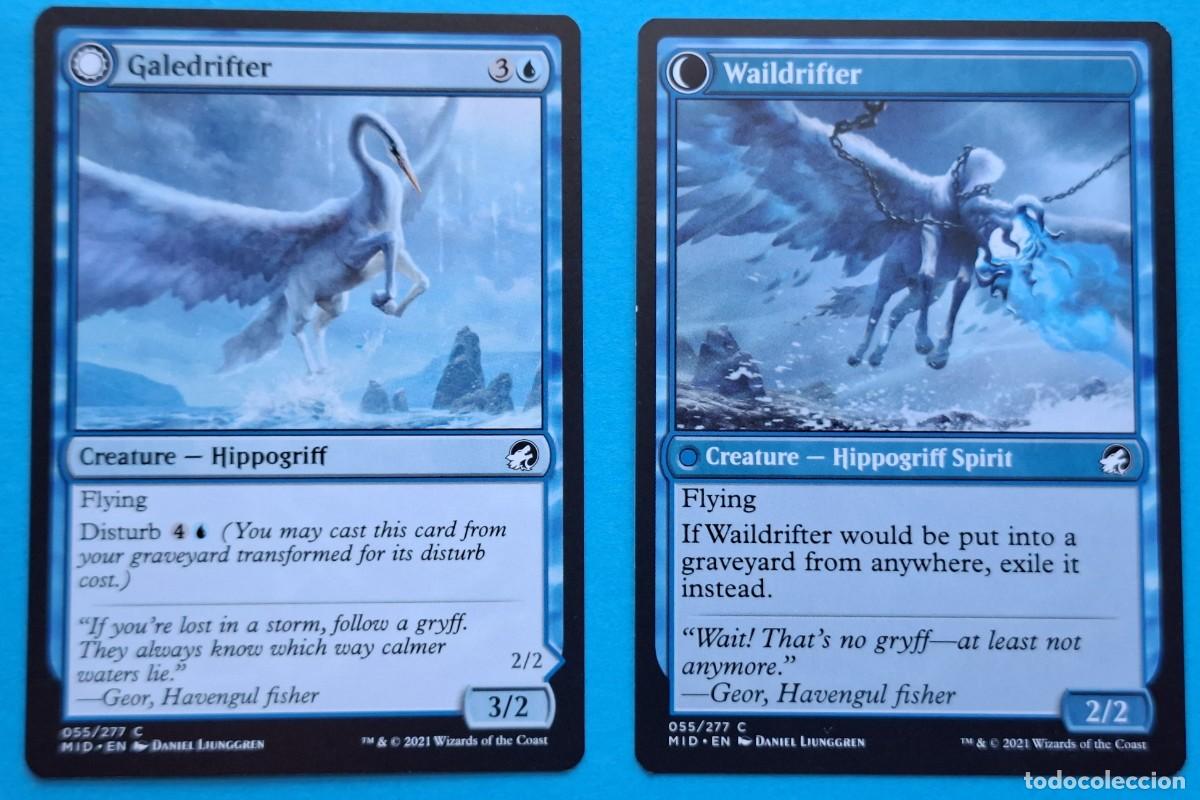 Trading Cards: DFC #42 Baithook Angler / Hook-Haunt Drifter (Creature) MID&nbsp;2021 MAGIC THE GATHERING Card