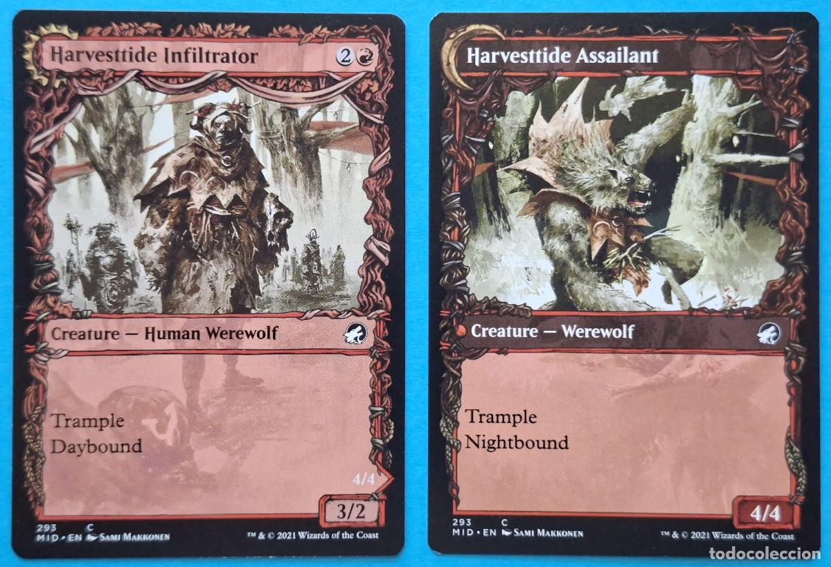 Trading Cards: DFC #293 Harvesttide Infiltrator / Assailant (Creature) MID&nbsp;2021 MAGIC THE GATHERING Card