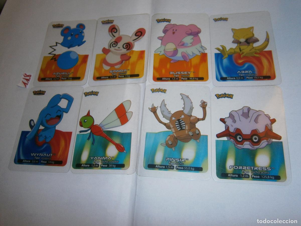 Trading Cards: LOTE DE CROMOS POKEMON TRANSLUCIDOS