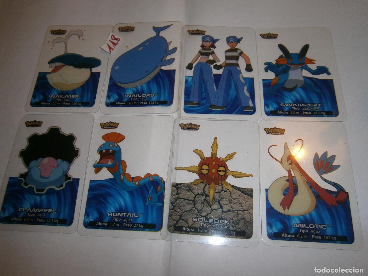 Trading Cards: LOTE DE CROMOS POKEMON TRANSLUCIDOS
