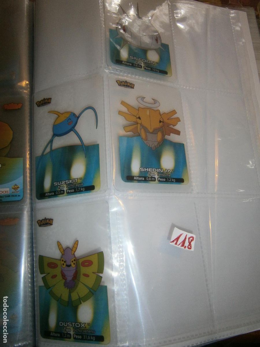 Trading Cards: LOTE DE CROMOS POKEMON TRANSLUCIDOS