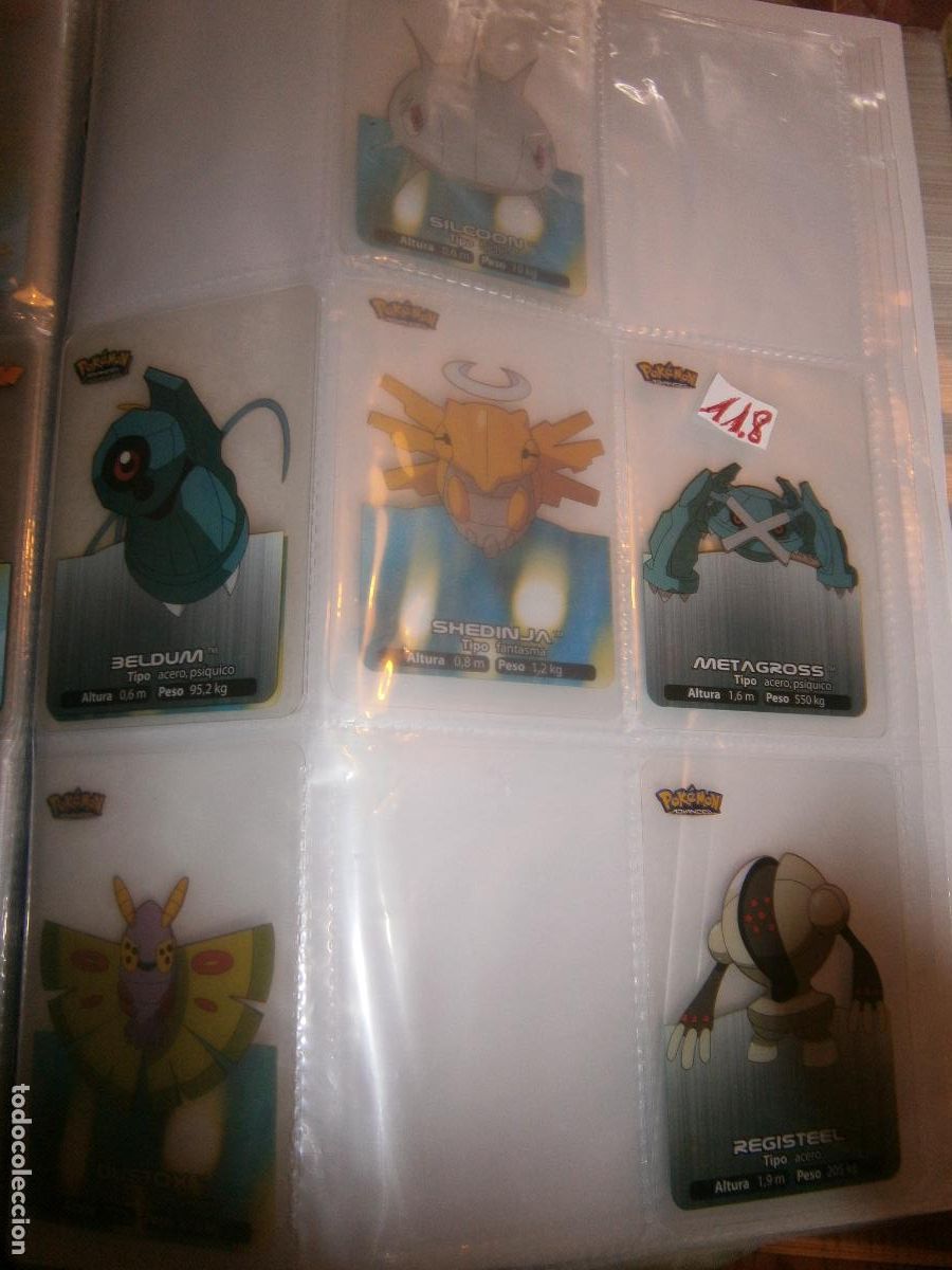 Trading Cards: LOTE DE CROMOS POKEMON TRANSLUCIDOS