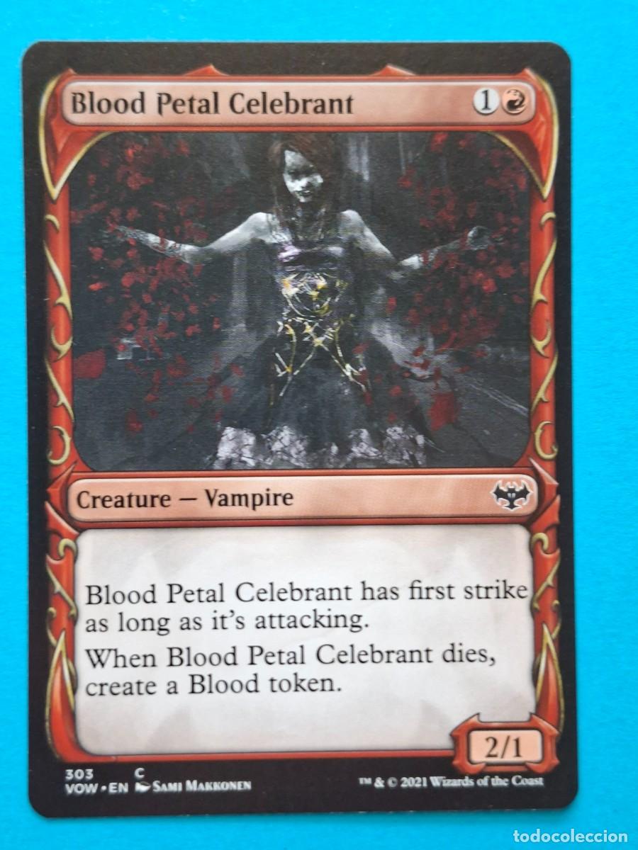 Trading Cards: #303 Blood Petal Celebrant (Creature) VOW - Innistrad: Crimson Vow 2021 MAGIC THE GATHERING Card