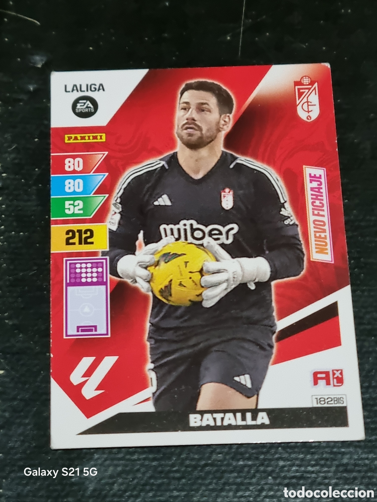 Trading Cards: 182 BIS - BATALLA, GRANADA NUEVO FICHAJE ADRENALYN 2023-2024