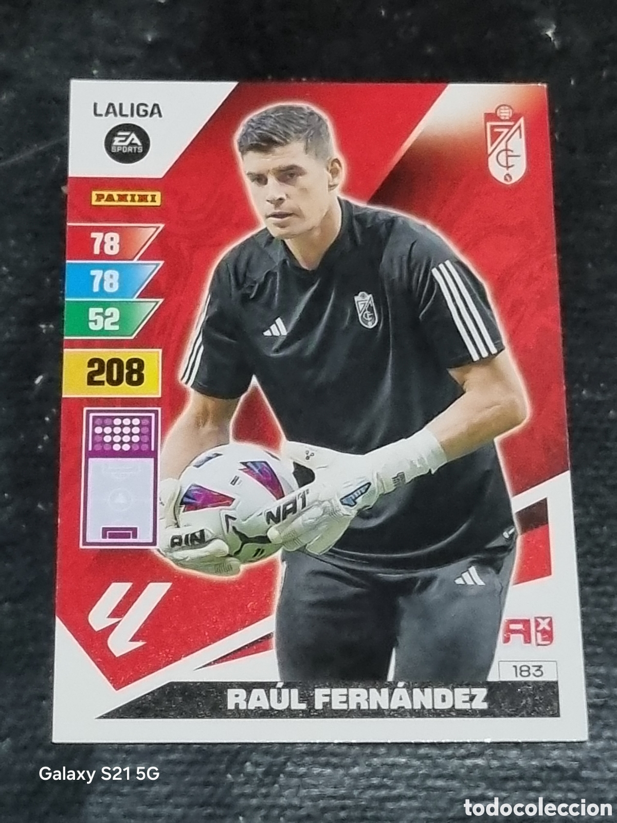 Trading Cards: 183 - RAUL FERN&Aacute;NDEZ, GRANADA ADRENALYN 2023-2024