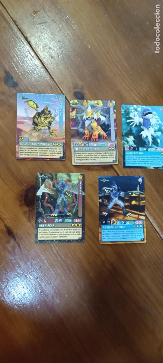 Trading Cards: 5 CROMOS INVIZIMALS 2023 N&ordm; 78- 91 - 94 - 140 Y 226