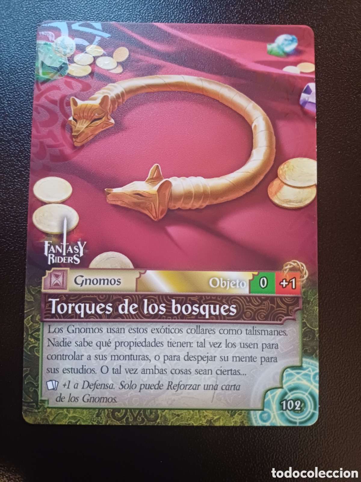 Figurine Collezionabili: #102 TORQUES DE LOS BOSQUES PANINI FANTASY RIDERS LA INVASION DE LOS GIGANTES 2019