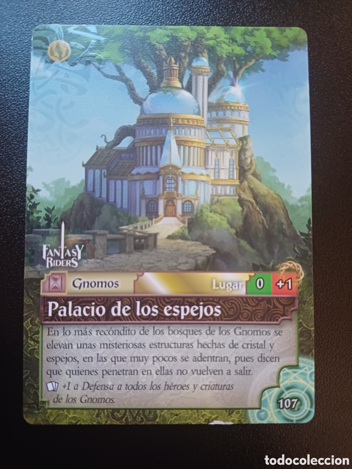 Cartes &agrave; &Eacute;changer: #107 PALACIO DE LOS ESPEJOS PANINI FANTASY RIDERS LA INVASION DE LOS GIGANTES 2019