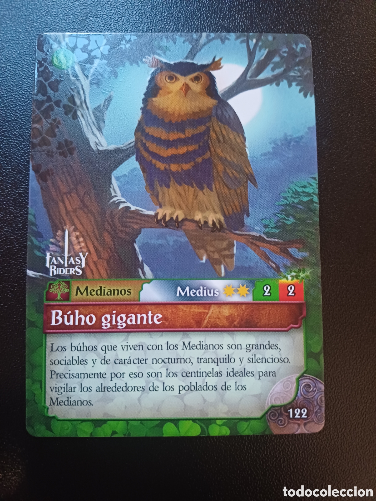 Cartes &agrave; &Eacute;changer: #122 BUHO GIGANTE MEDIUS PANINI FANTASY RIDERS LA INVASION DE LOS GIGANTES 2019