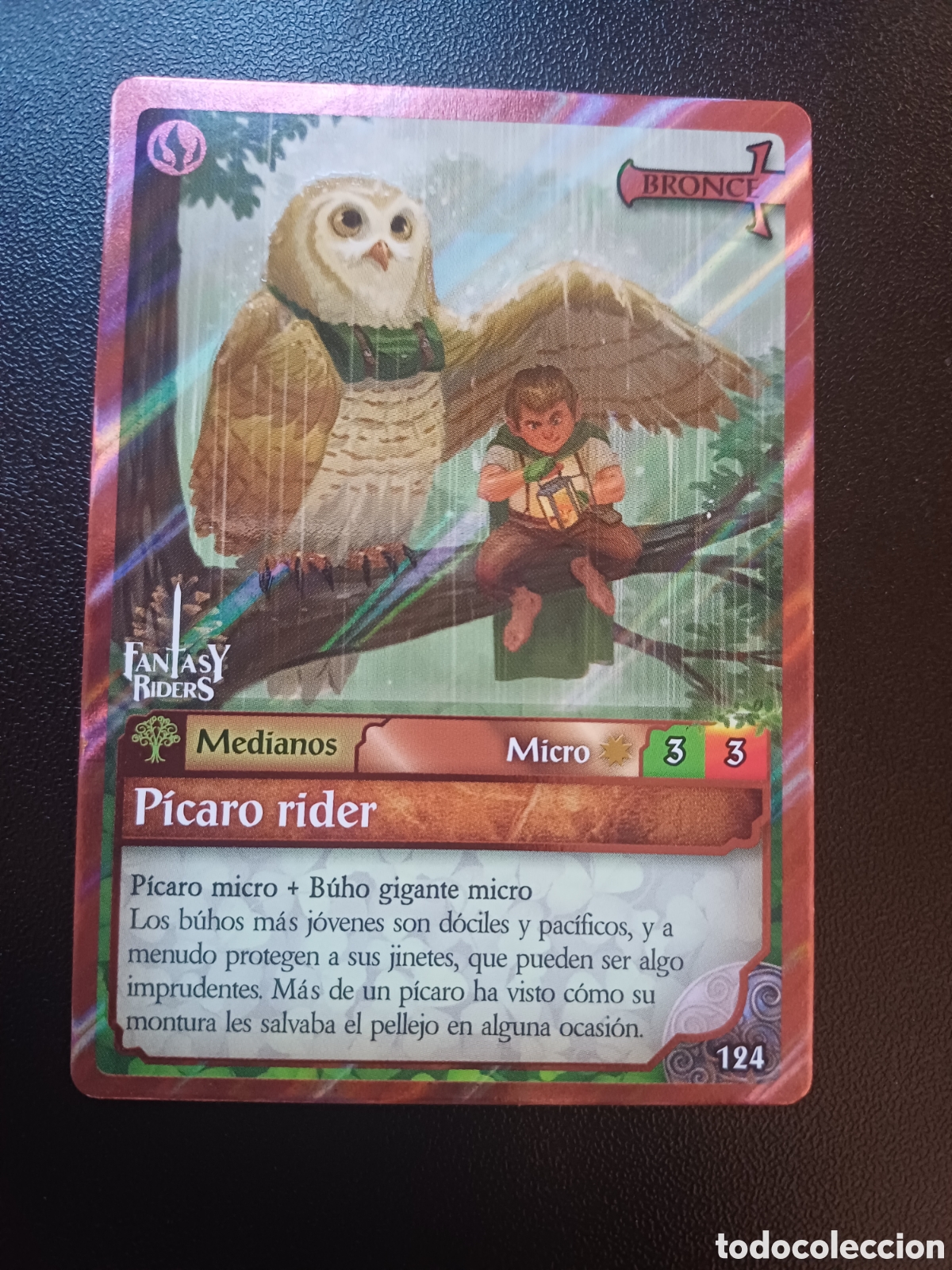 Cartes &agrave; &Eacute;changer: #124 PICARO RIDER MICRO BRONCE PANINI FANTASY RIDERS LA INVASION DE LOS GIGANTES 2019