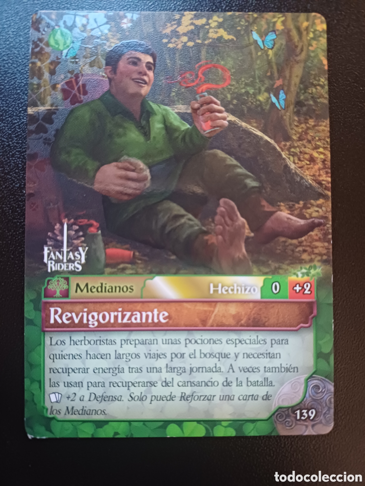 Trading Cards: #139 REVIGORIZANTE PANINI FANTASY RIDERS LA INVASION DE LOS GIGANTES 2019