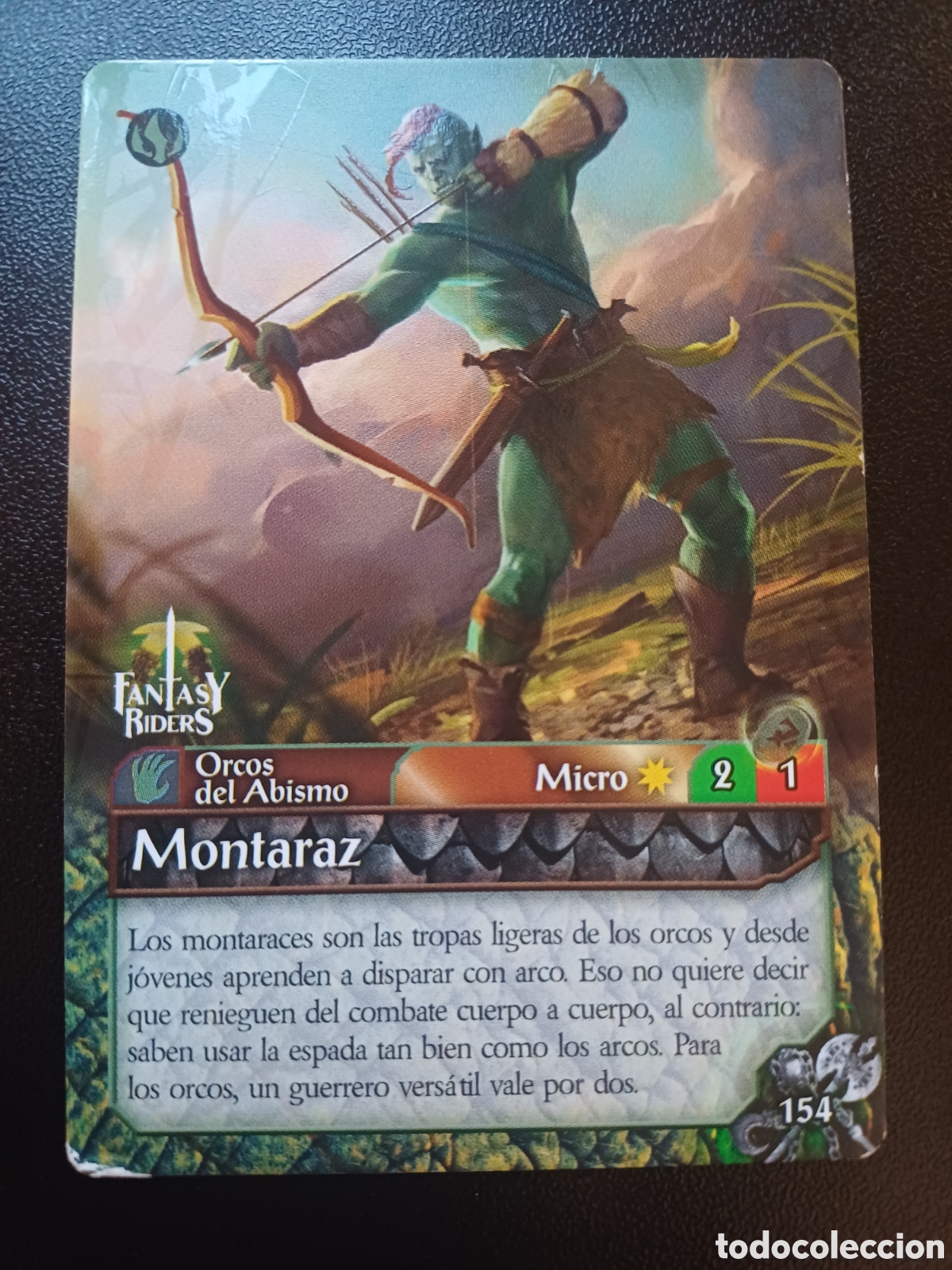 Trading Cards: #154 MONTARAZ MICRO PANINI FANTASY RIDERS LA INVASION DE LOS GIGANTES 2019
