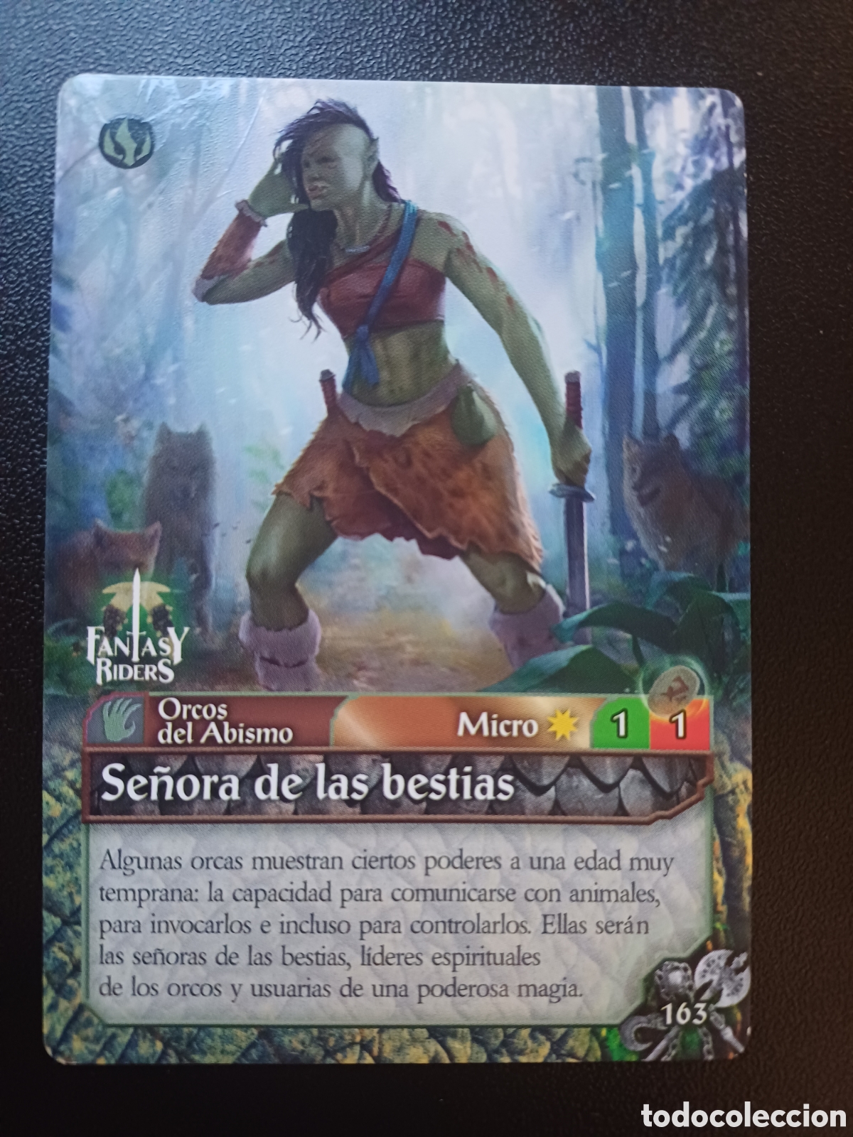 Trading Cards: #163 SE&Ntilde;ORA DE LAS BESTIAS PANINI FANTASY RIDERS LA INVASION DE LOS GIGANTES 2019