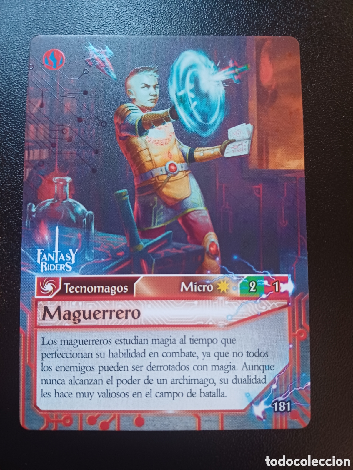 Trading Cards: #181 MAGUERRERO MICRO PANINI FANTASY RIDERS LA INVASION DE LOS GIGANTES 2019