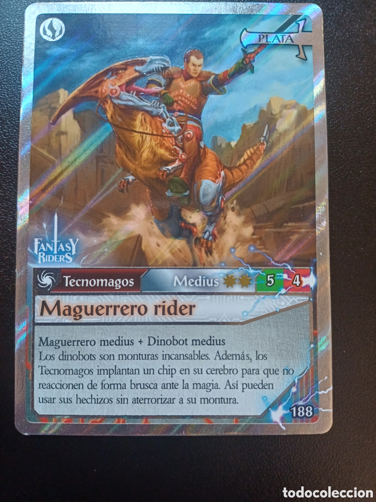 Trading Cards: #188 MAGUERRERO RIDER MEDIUS PLATA