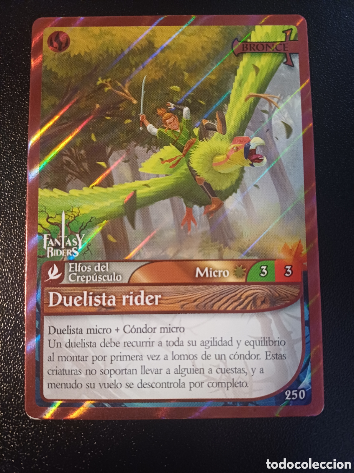 Trading Cards: #250 DUELISTA RIDER MICRO BRONCE PANINI FANTASY RIDERS LA INVASION DE LOS GIGANTES 2019