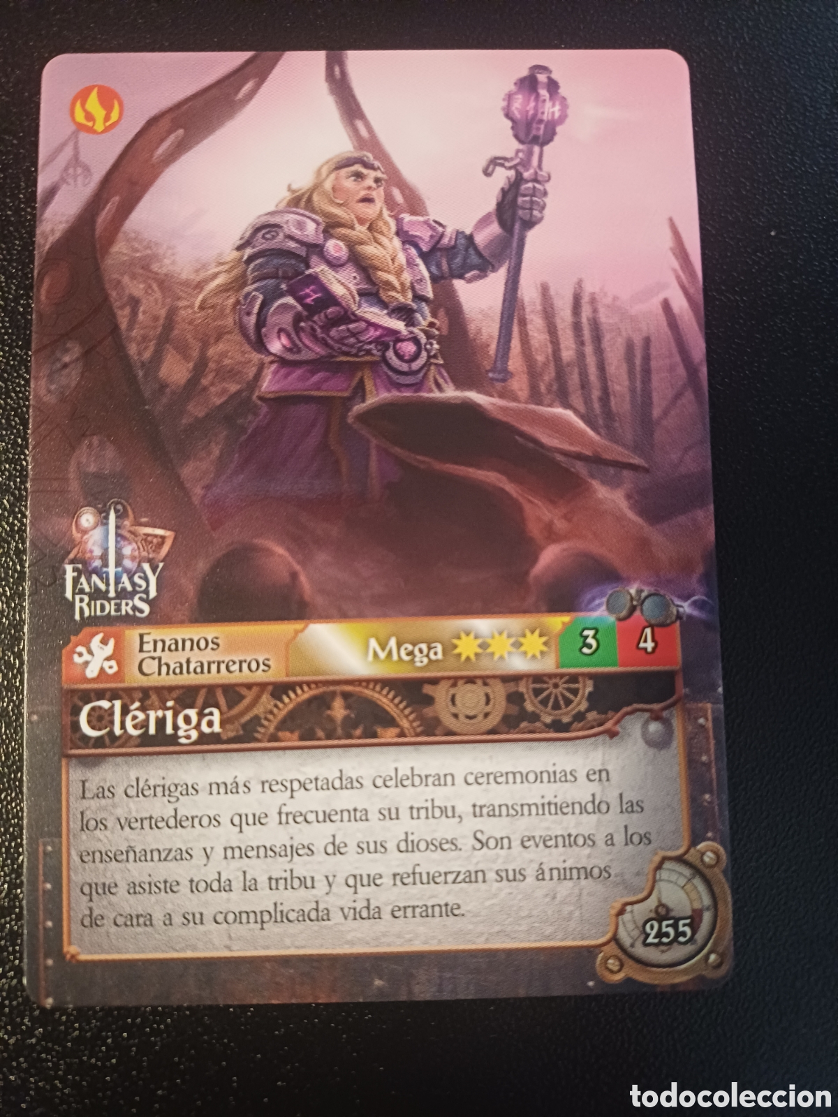 Trading Cards: #255 CLERIGA MEGA PANINI FANTASY RIDERS LA INVASION DE LOS GIGANTES 2019