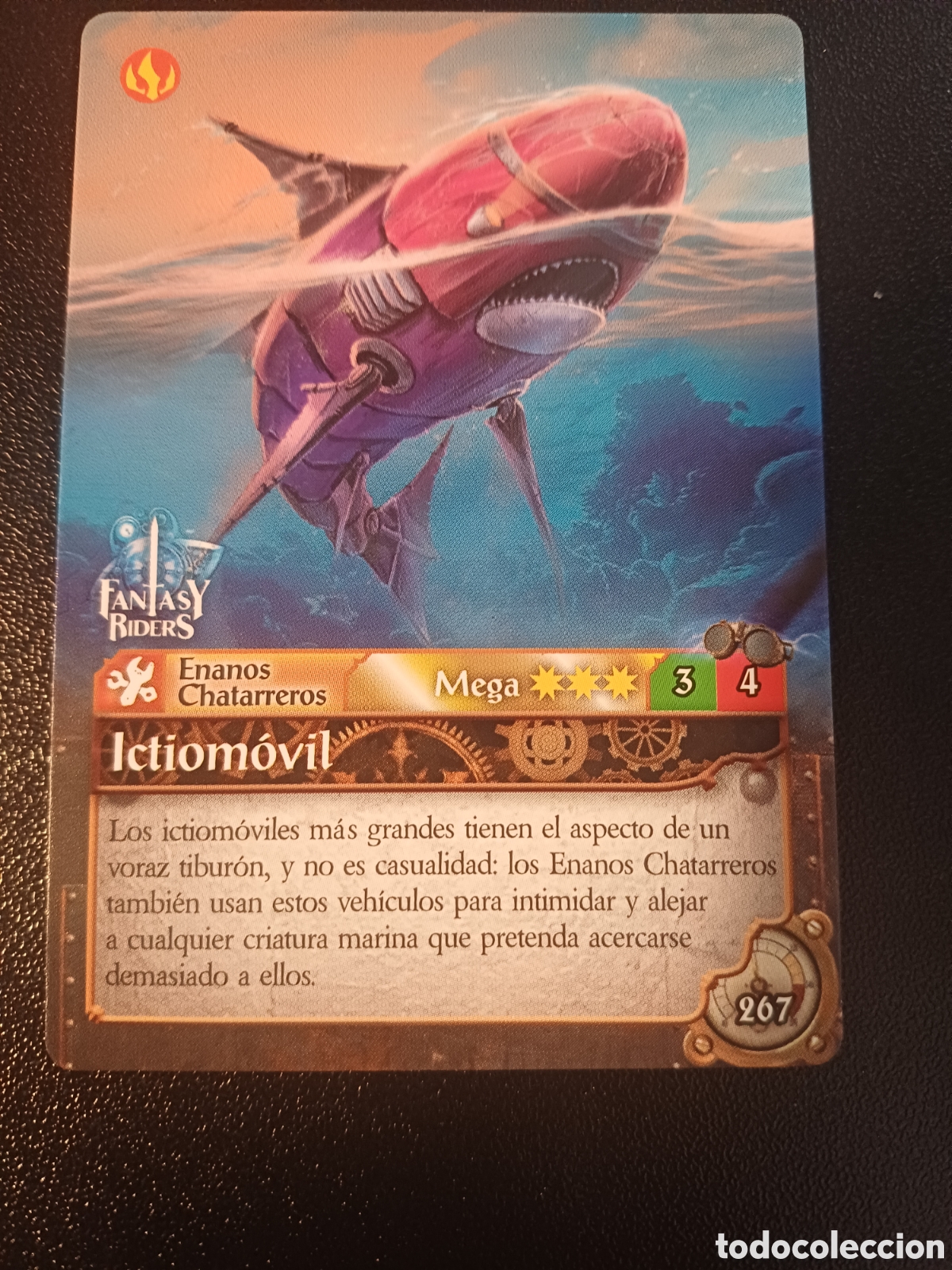 Trading Cards: #267 ICTIOMOVIL MEGA PANINI FANTASY RIDERS LA INVASION DE LOS GIGANTES 2019