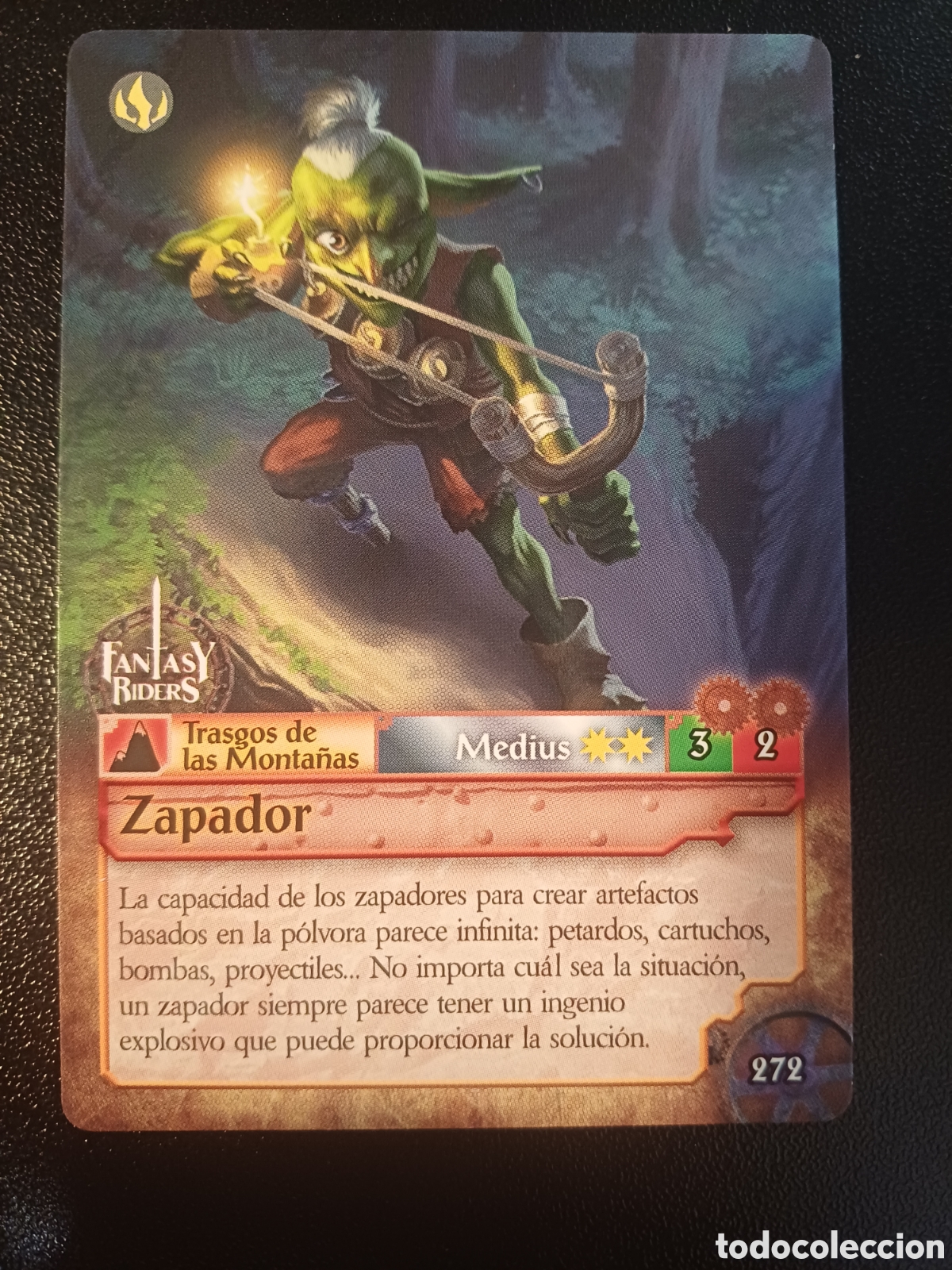 Trading Cards: #272 ZAPADOR MEDIUS PANINI FANTASY RIDERS LA INVASION DE LOS GIGANTES 2019