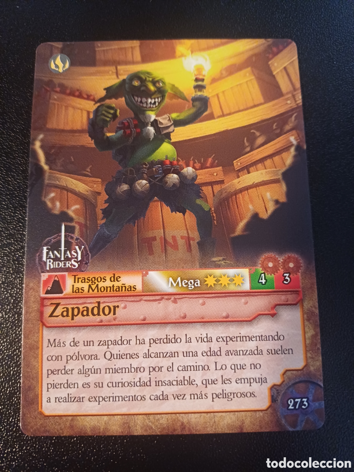 Trading Cards: #273 ZAPADOR MEGA PANINI FANTASY RIDERS LA INVASION DE LOS GIGANTES 2019