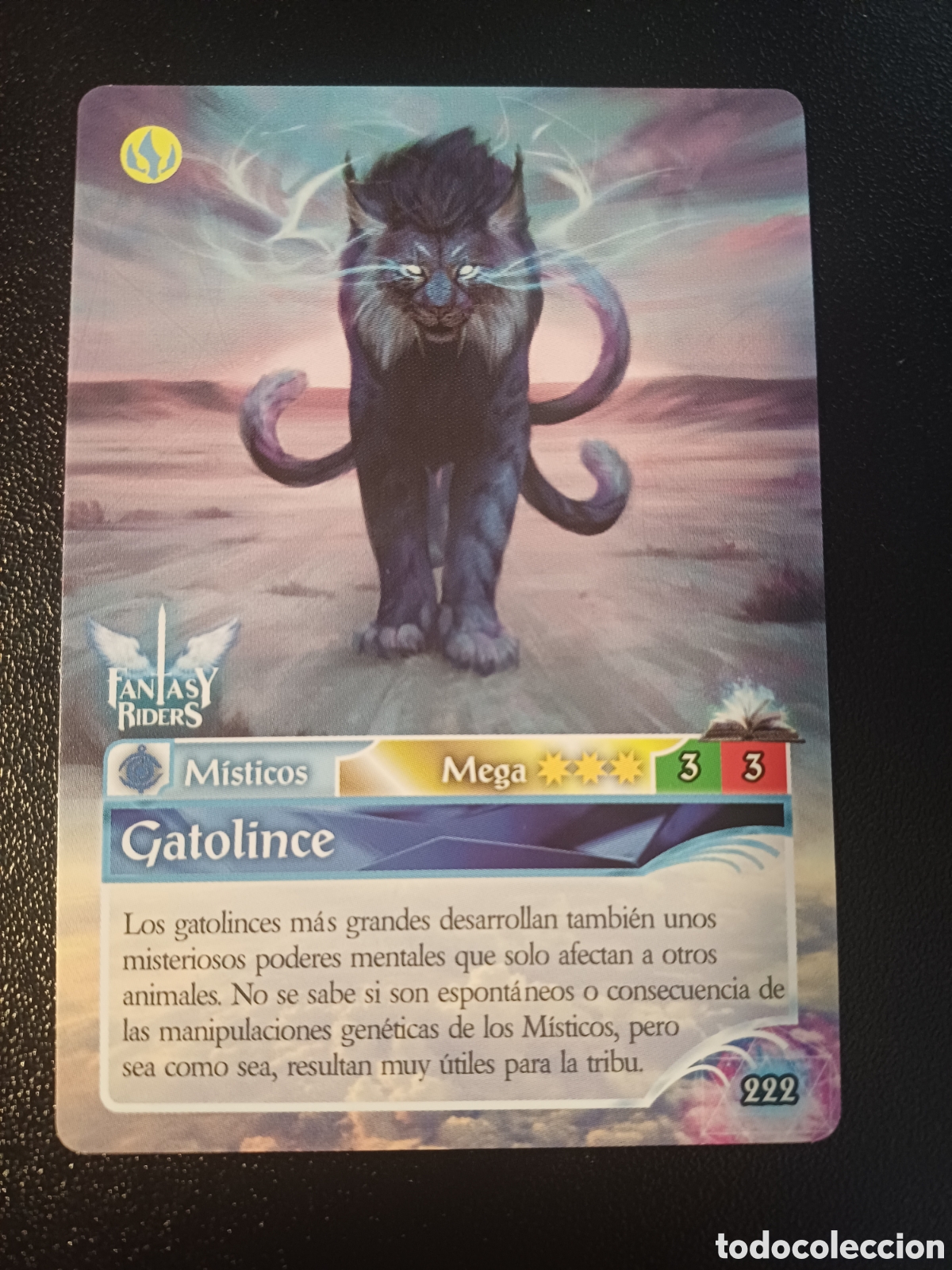 Trading Cards: #222 GATOLINCE MEGA PANINI FANTASY RIDERS LA INVASION DE LOS GIGANTES 2019