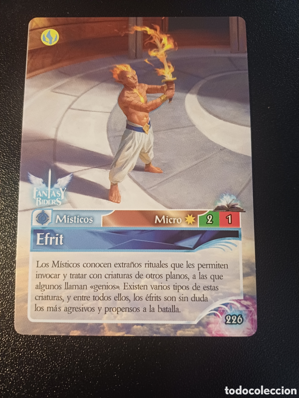Trading Cards: #226 EFRIT MICRO PANINI FANTASY RIDERS LA INVASION DE LOS GIGANTES 2019