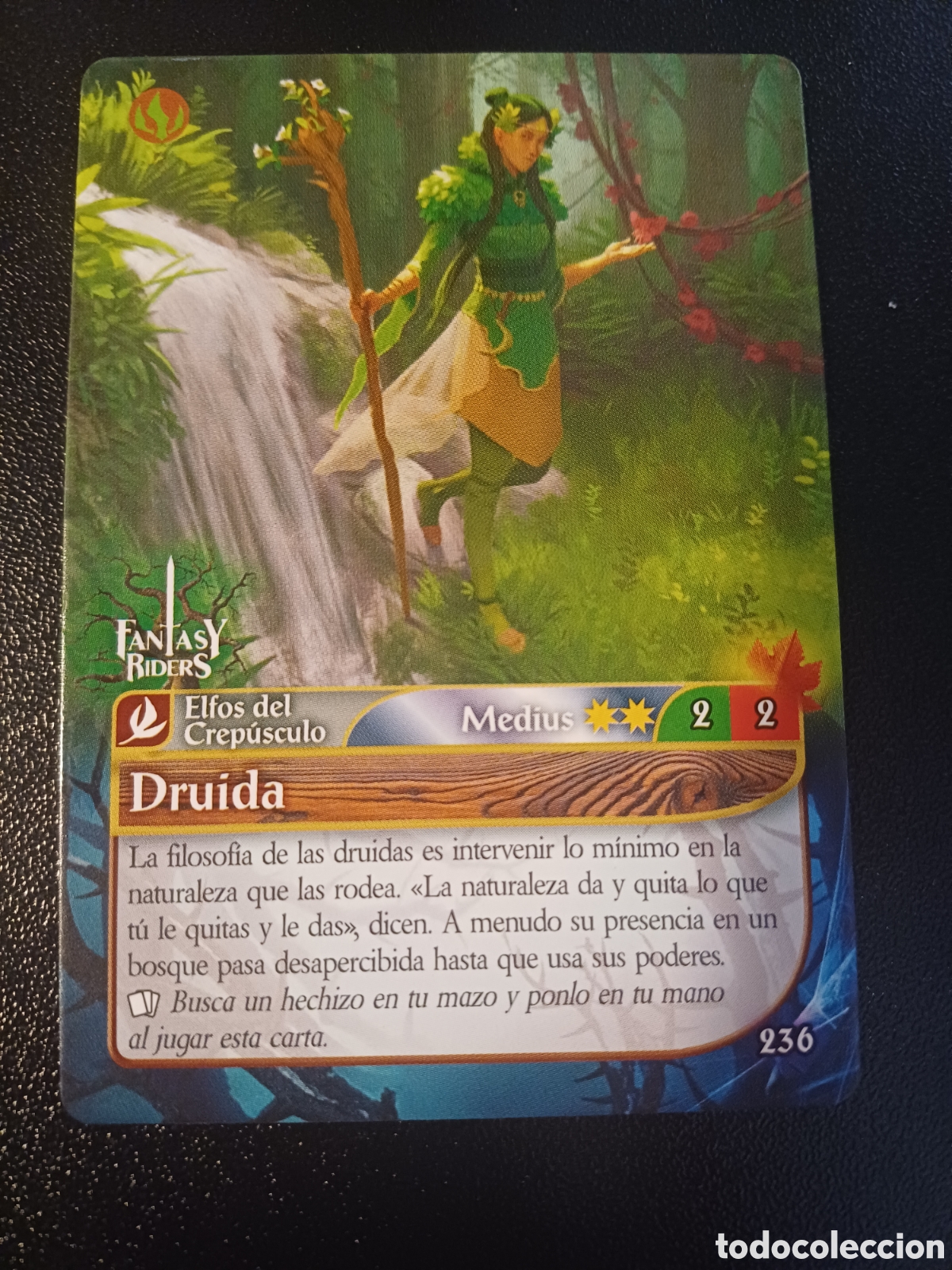 Trading Cards: #236 DRUIDA MEDIUS PANINI FANTASY RIDERS LA INVASION DE LOS GIGANTES 2019