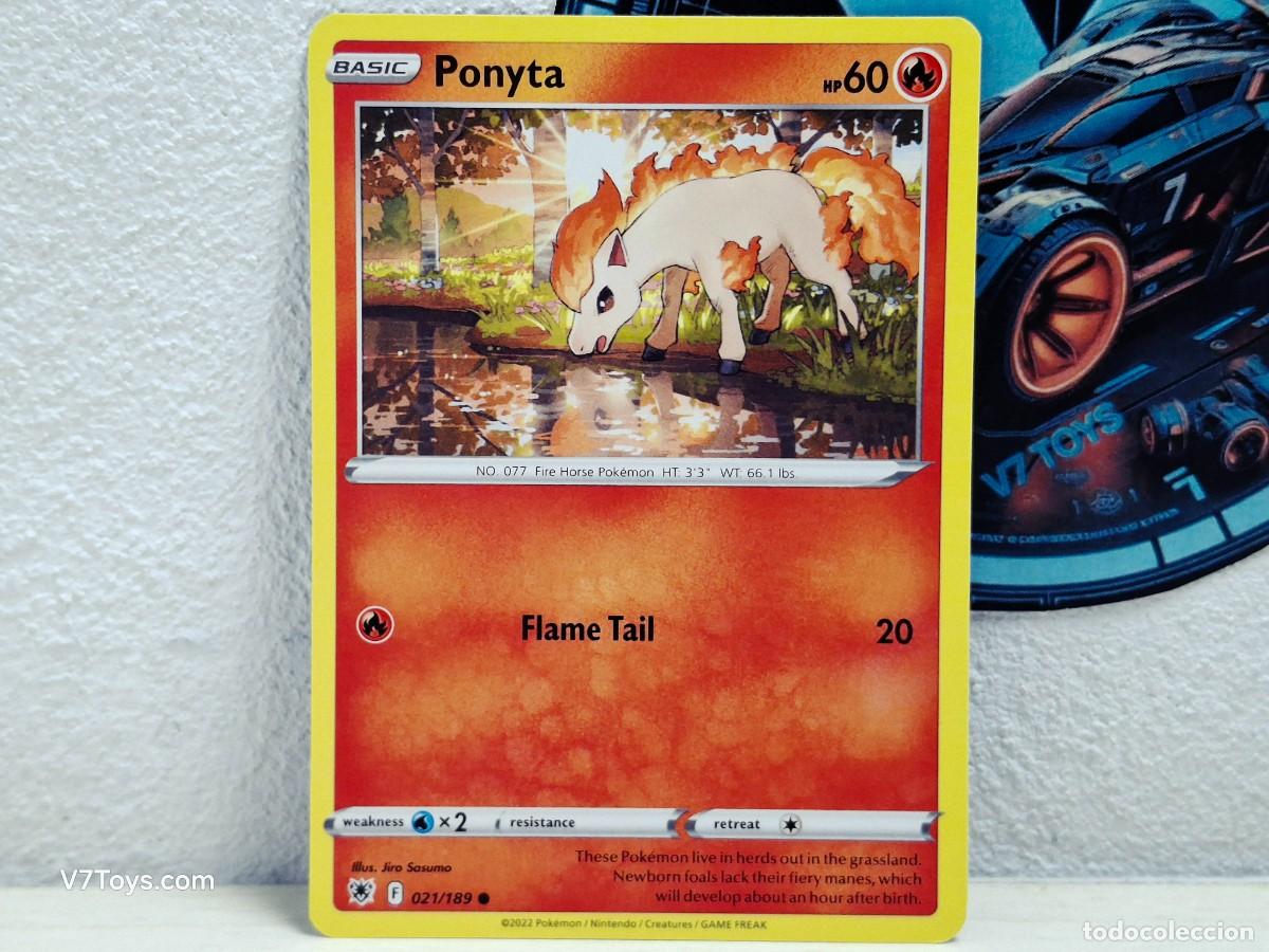 Trading Cards: Carta Ponyta 021 Pokemon Astral Radiance EN