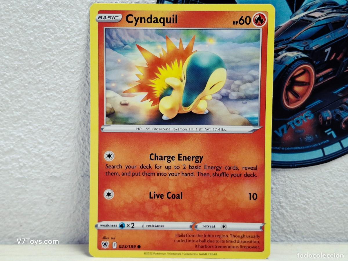 Trading Cards: Carta Cyndaquil 023 Pokemon Astral Radiance EN