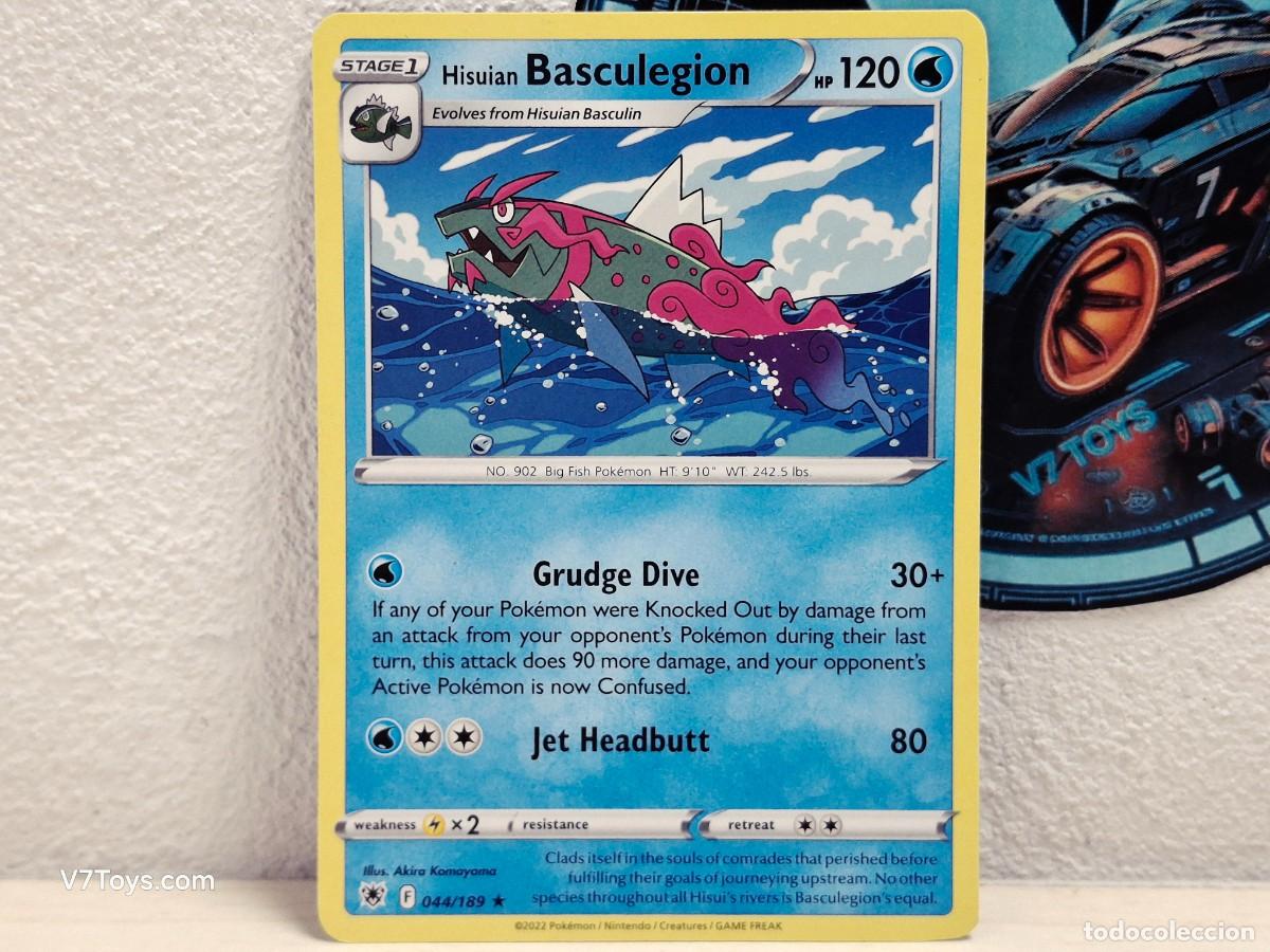 Trading Cards: Carta Hisuian Basculegion 044 Pokemon Astral Radiance EN