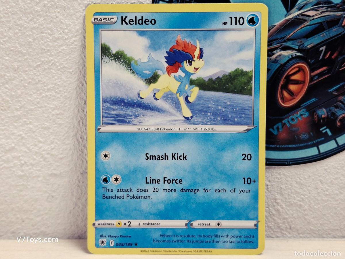 Trading Cards: Carta Keldeo 045 Pokemon Astral Radiance EN