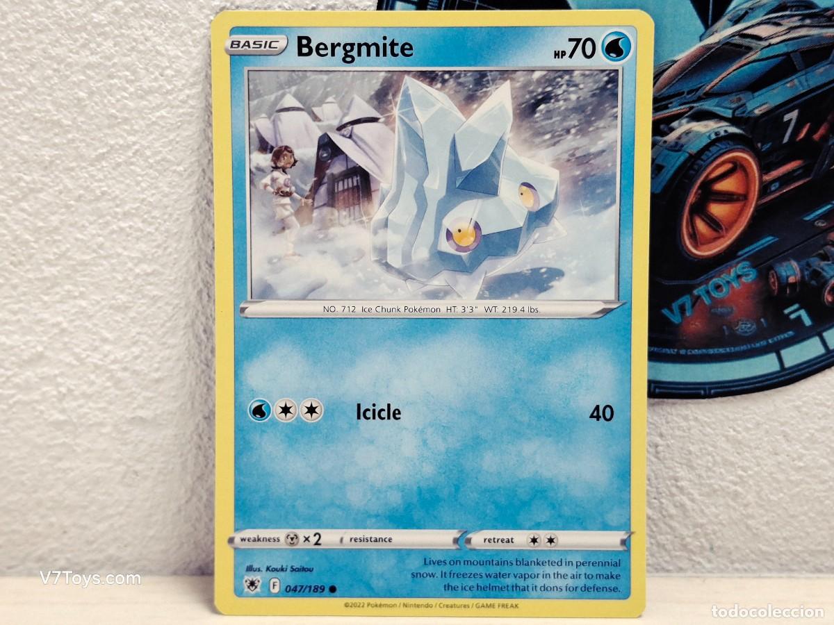 Trading Cards: Carta Bergmite 047 Pokemon Astral Radiance EN