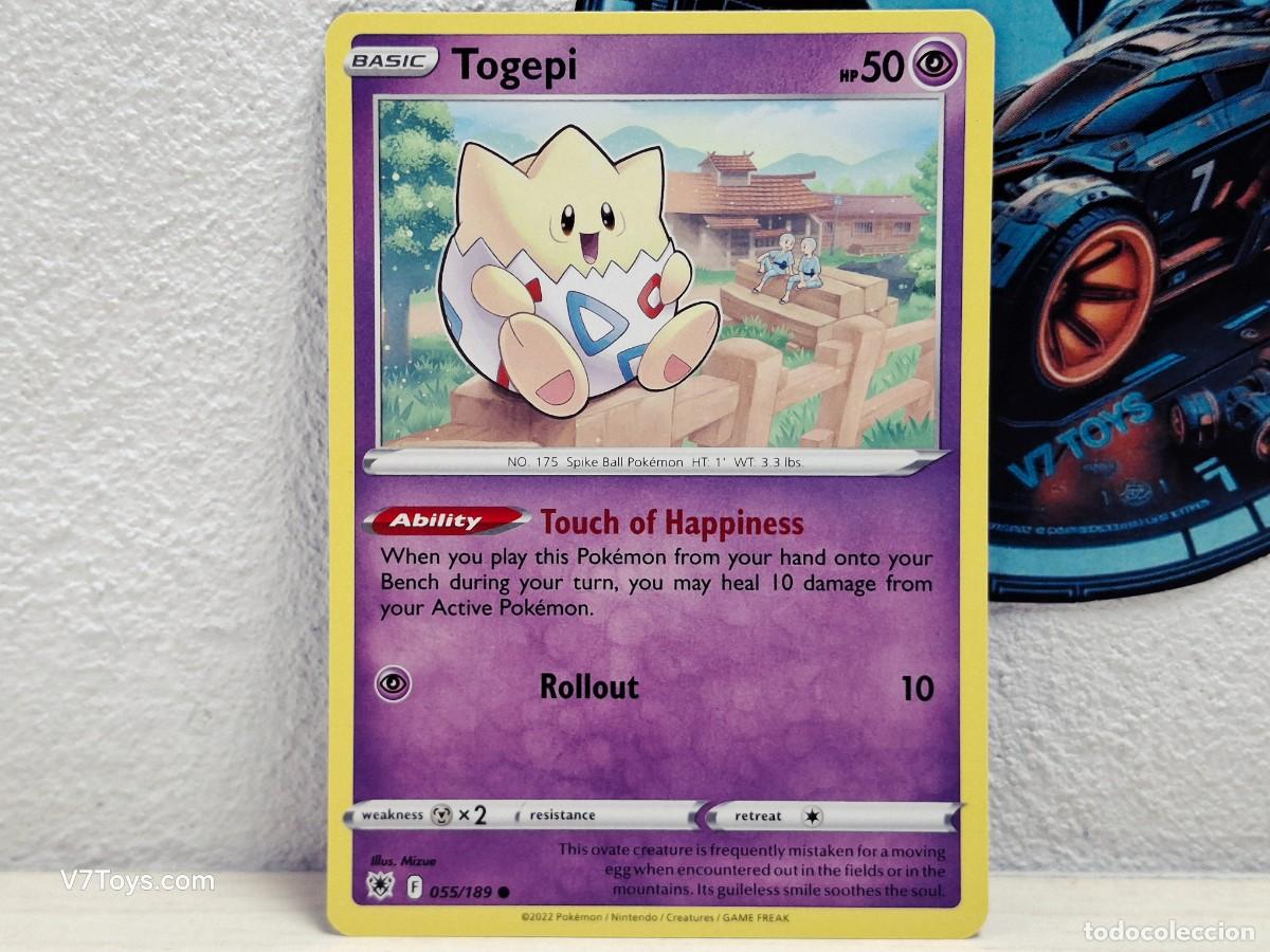 Trading Cards: Carta Togepi 055 Pokemon Astral Radiance EN