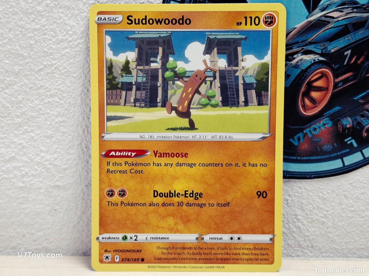 Trading Cards: Carta Sudowoodo 074 Pokemon Astral Radiance EN