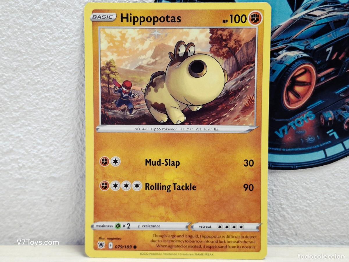 Trading Cards: Carta Hippopotas 079 Pokemon Astral Radiance EN
