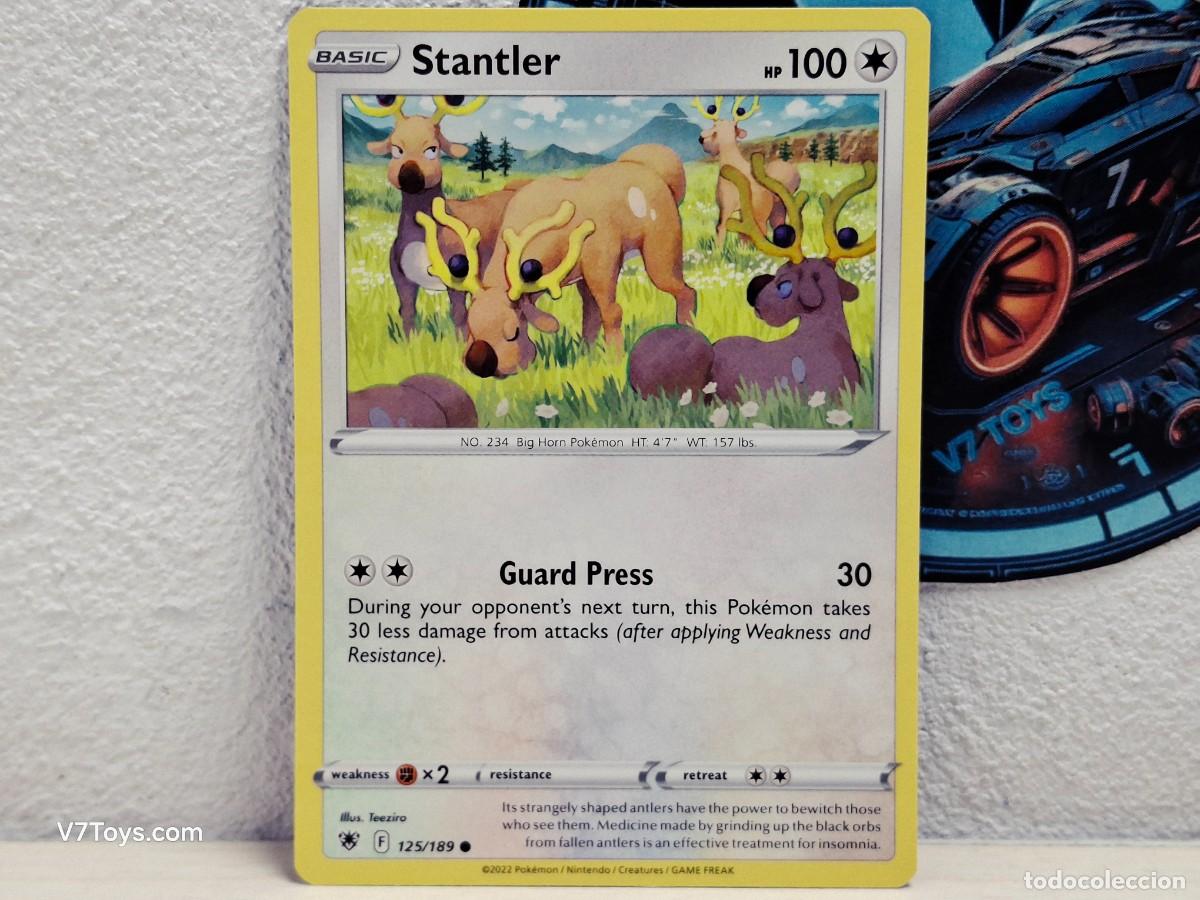 Trading Cards: Carta Stantler 125 Pokemon Astral Radiance EN