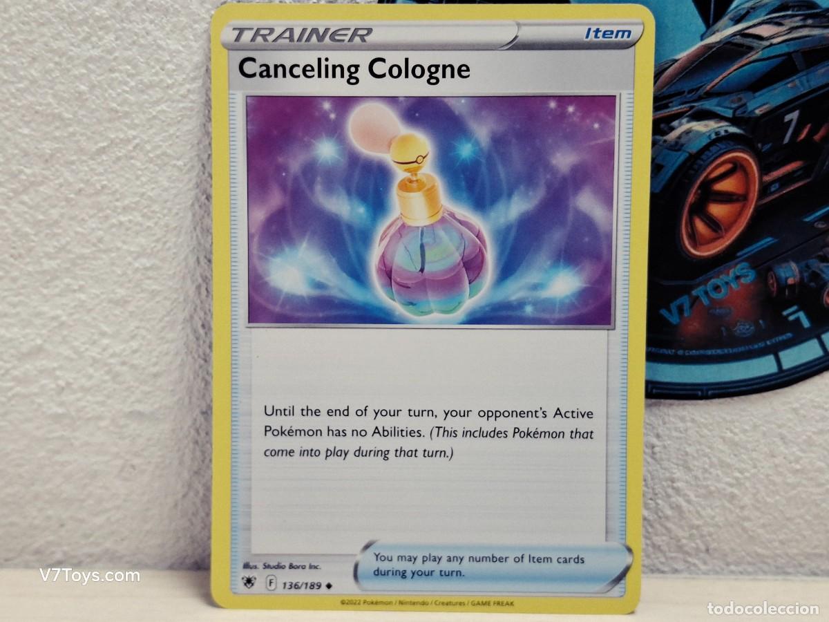 Trading Cards: Carta Canceling Cologne 136 Pokemon Astral Radiance EN