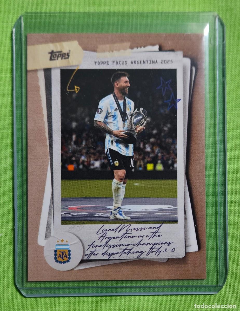 Trading Cards: Messi - Topps Focus Argentina 2025 # 50