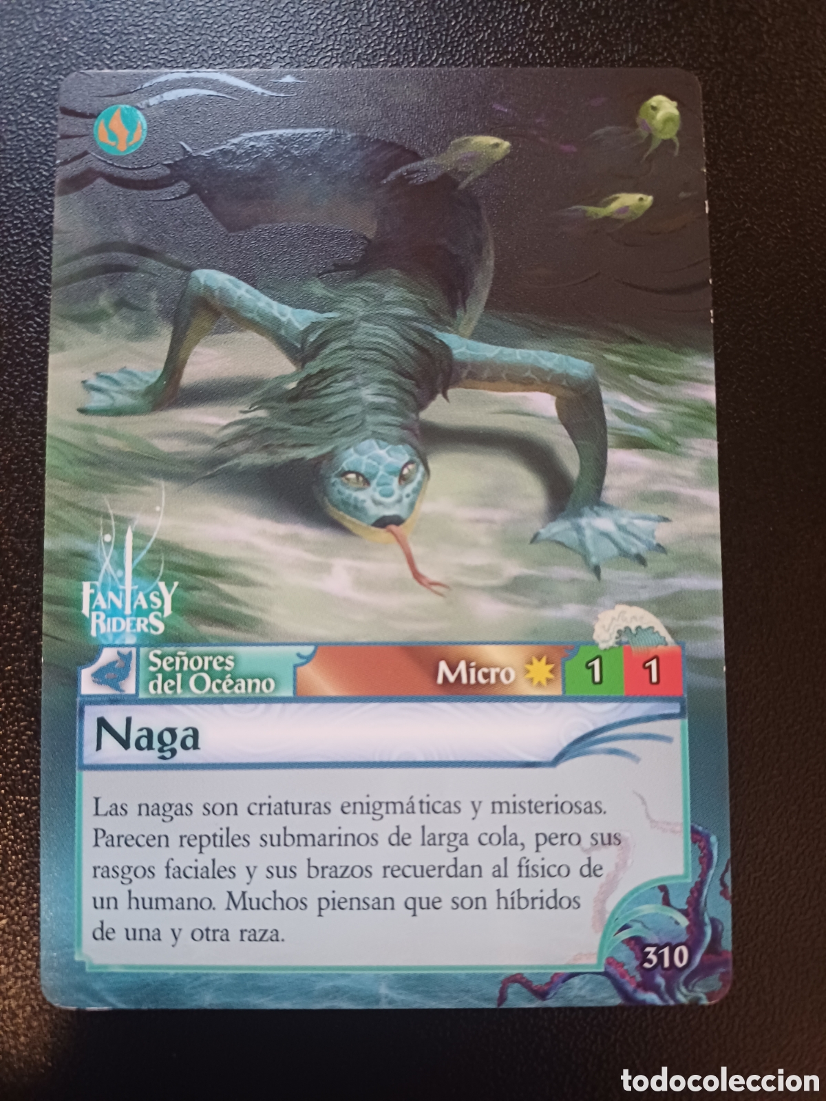 Cartas Colecion&aacute;veis: #310 NAGA MICRO PANINI FANTASY RIDERS LA INVASION DE LOS GIGANTES 2019
