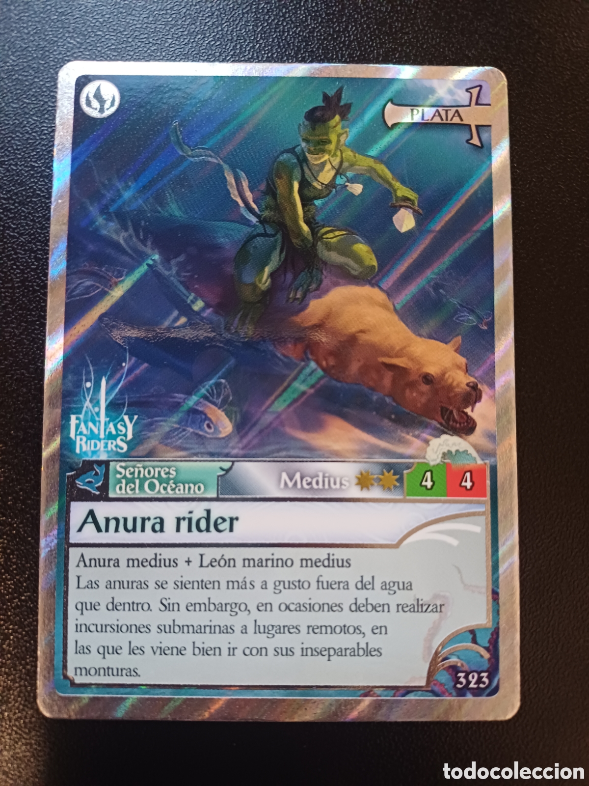 Trading cards: #323 ANURA RIDER MEDIUS PLATA PANINI FANTASY RIDERS LA INVASION DE LOS GIGANTES 2019