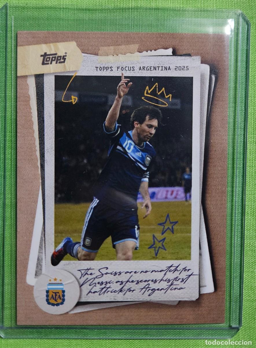 Trading Cards: Messi - Topps Focus Argentina 2025 # 49