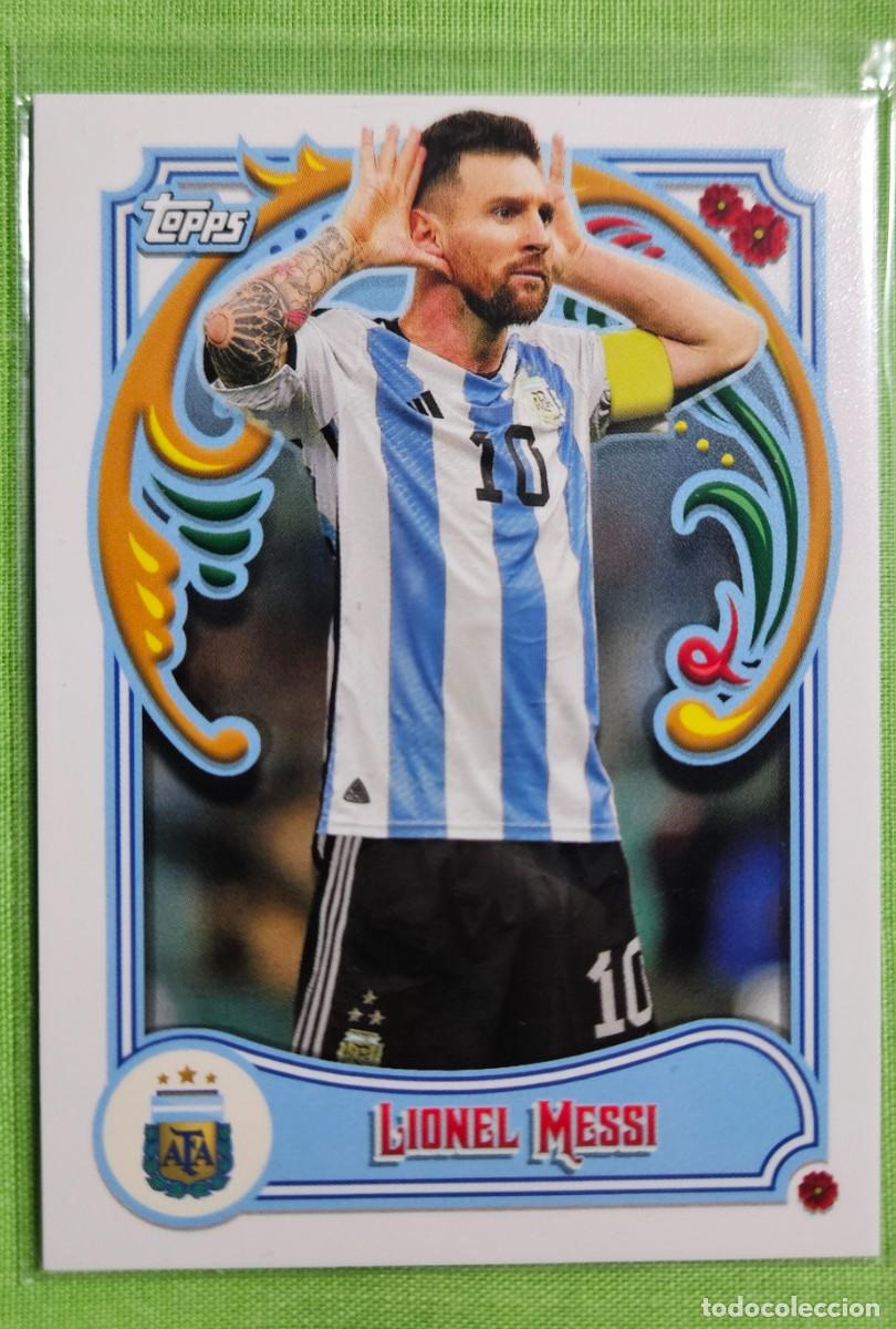 Trading Cards: Messi Fileteado - Topps Argentina 2023