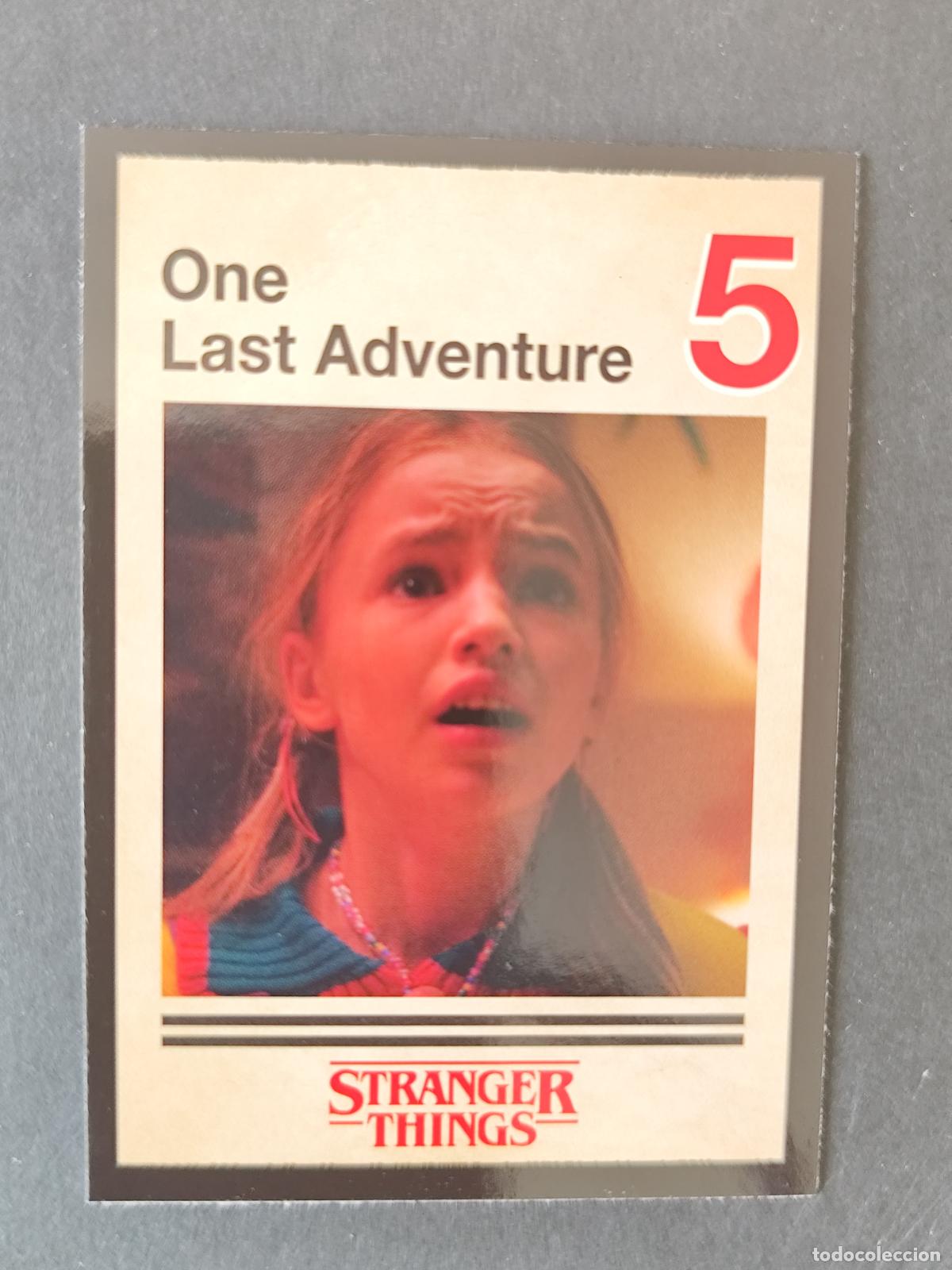 Trading Cards: CARD 101 UNA &Uacute;LTIMA AVENTURA STRANGER THINGS THIS IS OUR STORY 2026 PANINI