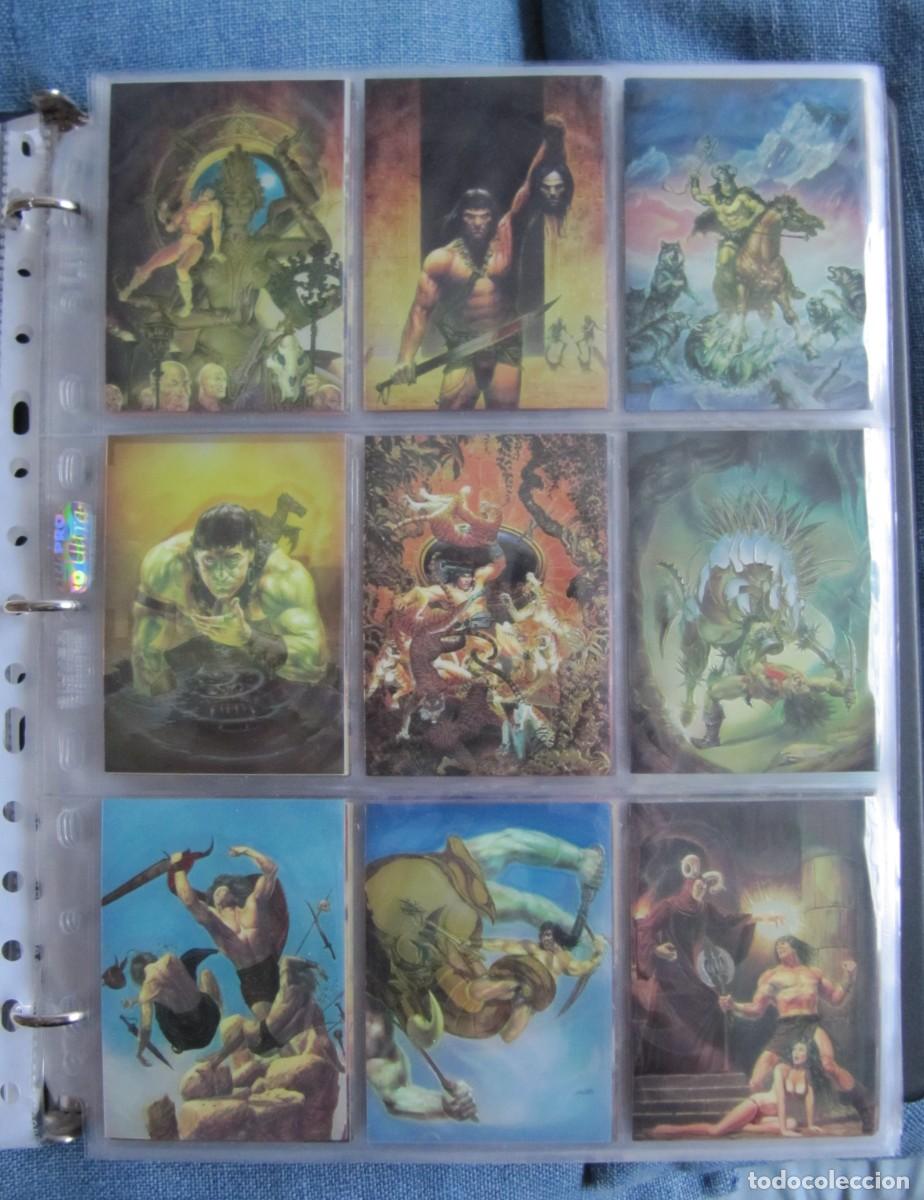 Trading Cards: CONAN SERIE I - TRADING CARD - COMPLETA CON 6 CARD FIRMADAS JOE JUSKO